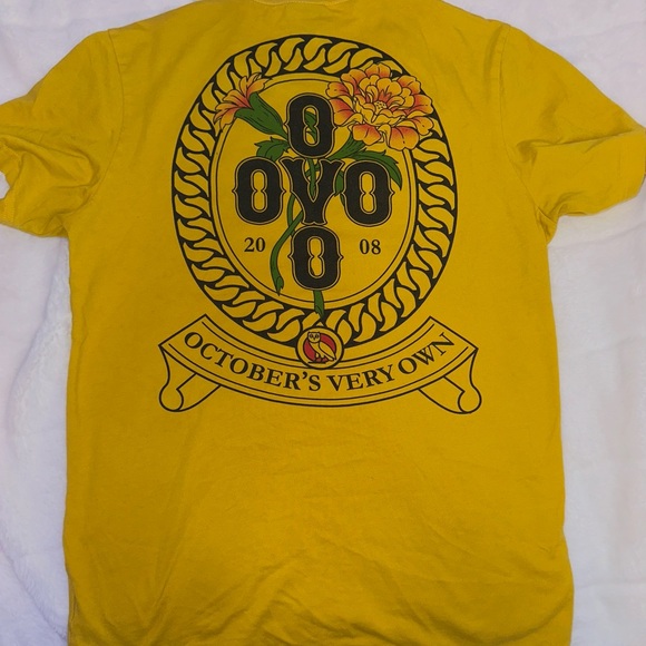 OVO Yellow Graphic Tee - Picture 2 of 5